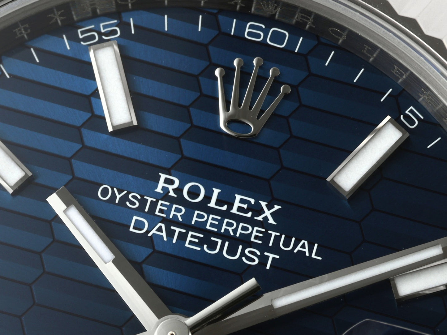 DateJust 41 126334 Clean Plus 1:1 Best Edition 904L Steel Blue Stick Dial on Jubilee Bracelet DD3235