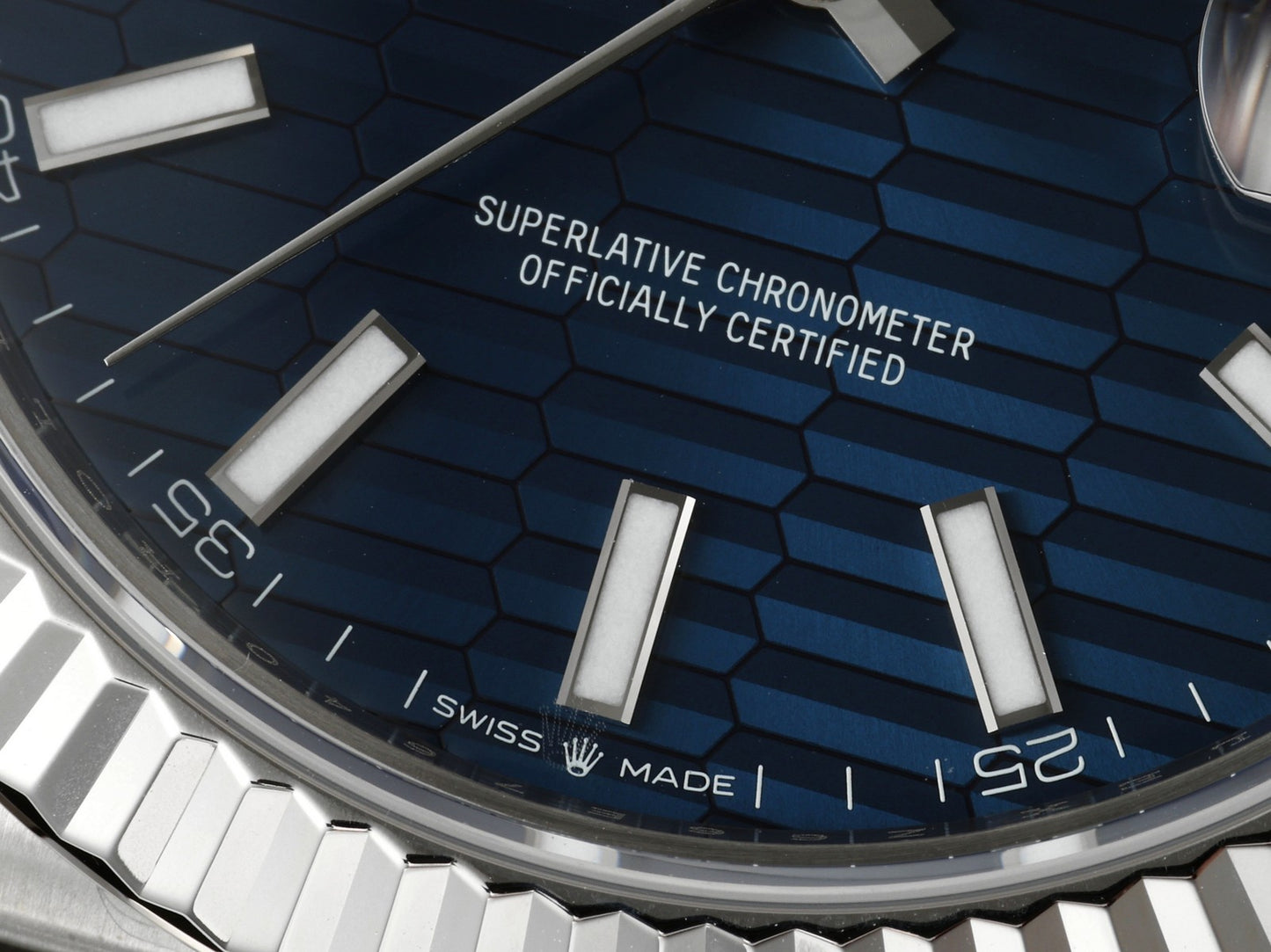 DateJust 41 126334 Clean Plus 1:1 Best Edition 904L Steel Blue Stick Dial on Jubilee Bracelet DD3235