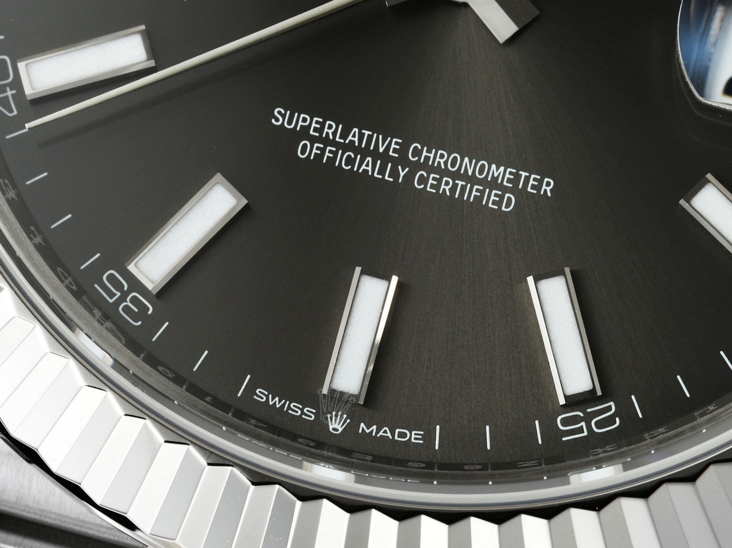 DateJust 41 126334 Clean Plus 1:1 Best Edition 904L Steel Gray Stick Dial on Jubilee Bracelet DD3235