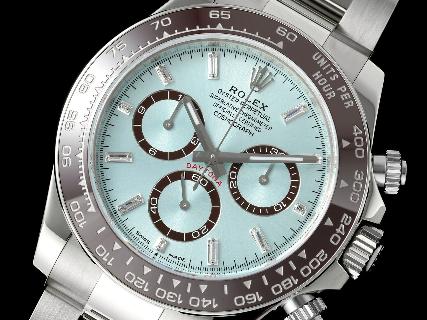 Daytona 116506 EWEF 1:1 Best Edition Ice Blue Dial on SS Bracelet SH4130