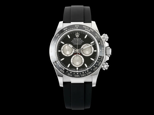 Daytona 126519 JCF 1:1 Best Edition Black/Silver Dial on Oysterflex Strap SH4131