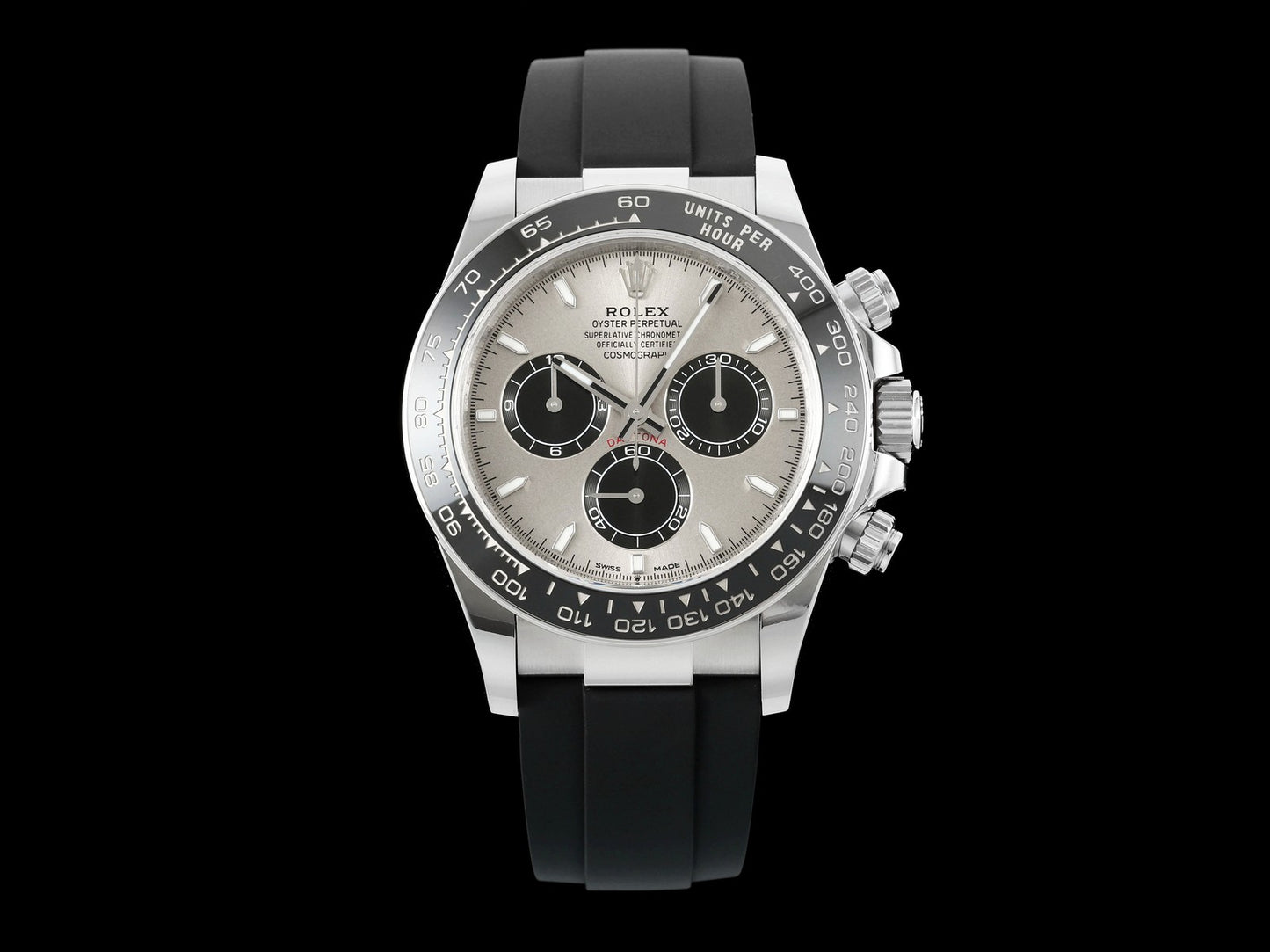 Daytona 126519 JCF 1:1 Best Edition Gray/Black Dial on Oysterflex Strap SH4131