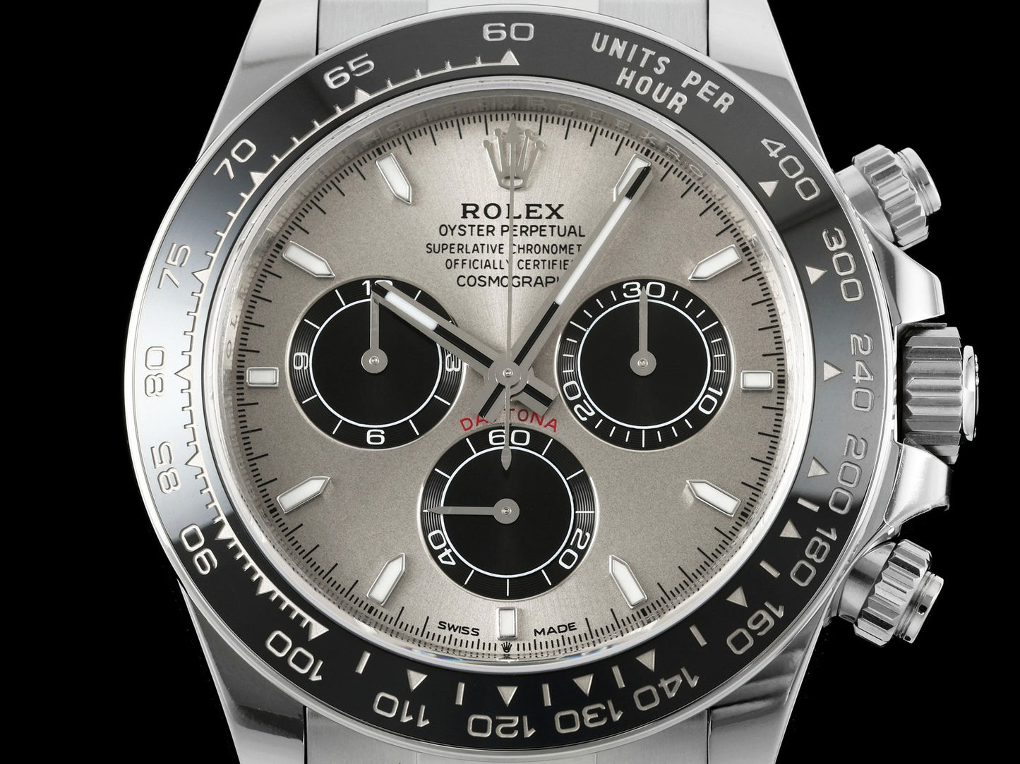 Daytona 126519 JCF 1:1 Best Edition Gray/Black Dial on Oysterflex Strap SH4131