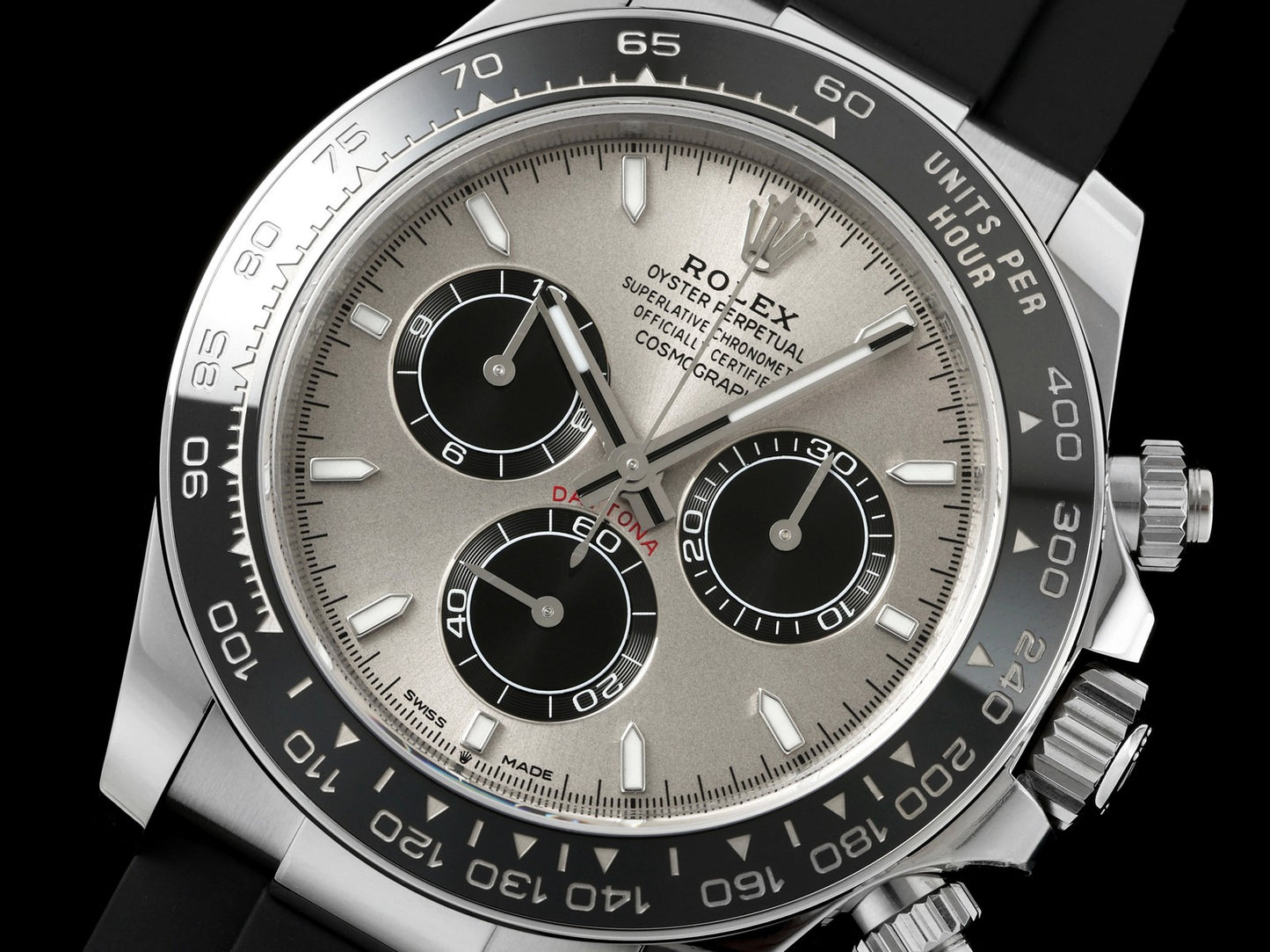 Daytona 126519 JCF 1:1 Best Edition Gray/Black Dial on Oysterflex Strap SH4131