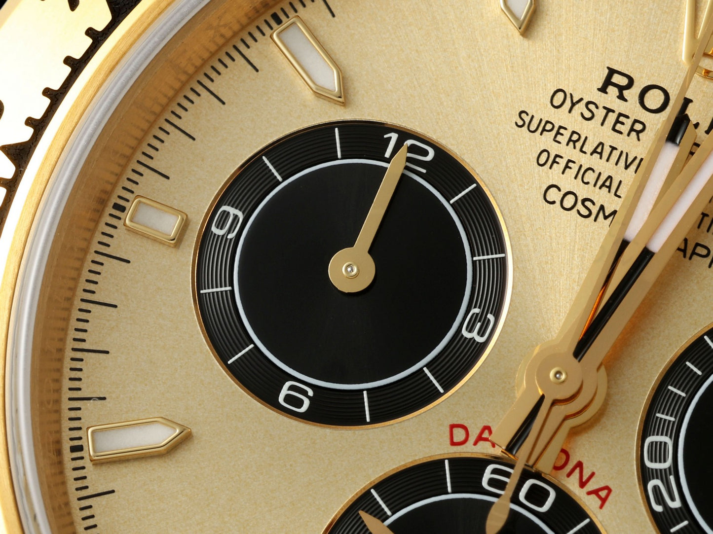 Daytona 126508 VSF 1:1 Best Edition 904L Steel YG/Black Dial on YG Braclet VS4131 V2 (Weighted)