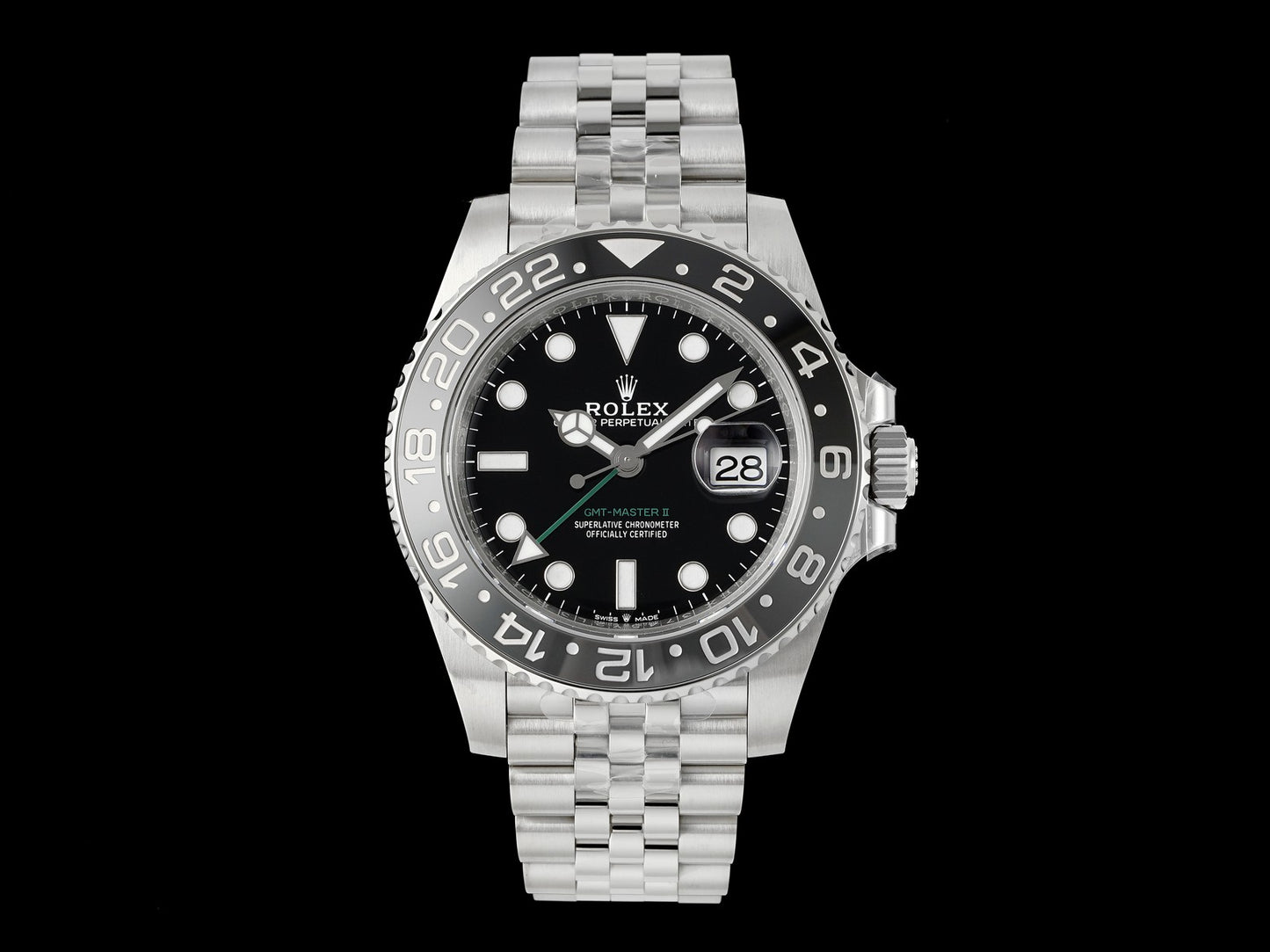GMT-Master II 126710 GRNR 904L QF 1:1 Best Edition on Jubilee Bracelet SH3285 CHS V2