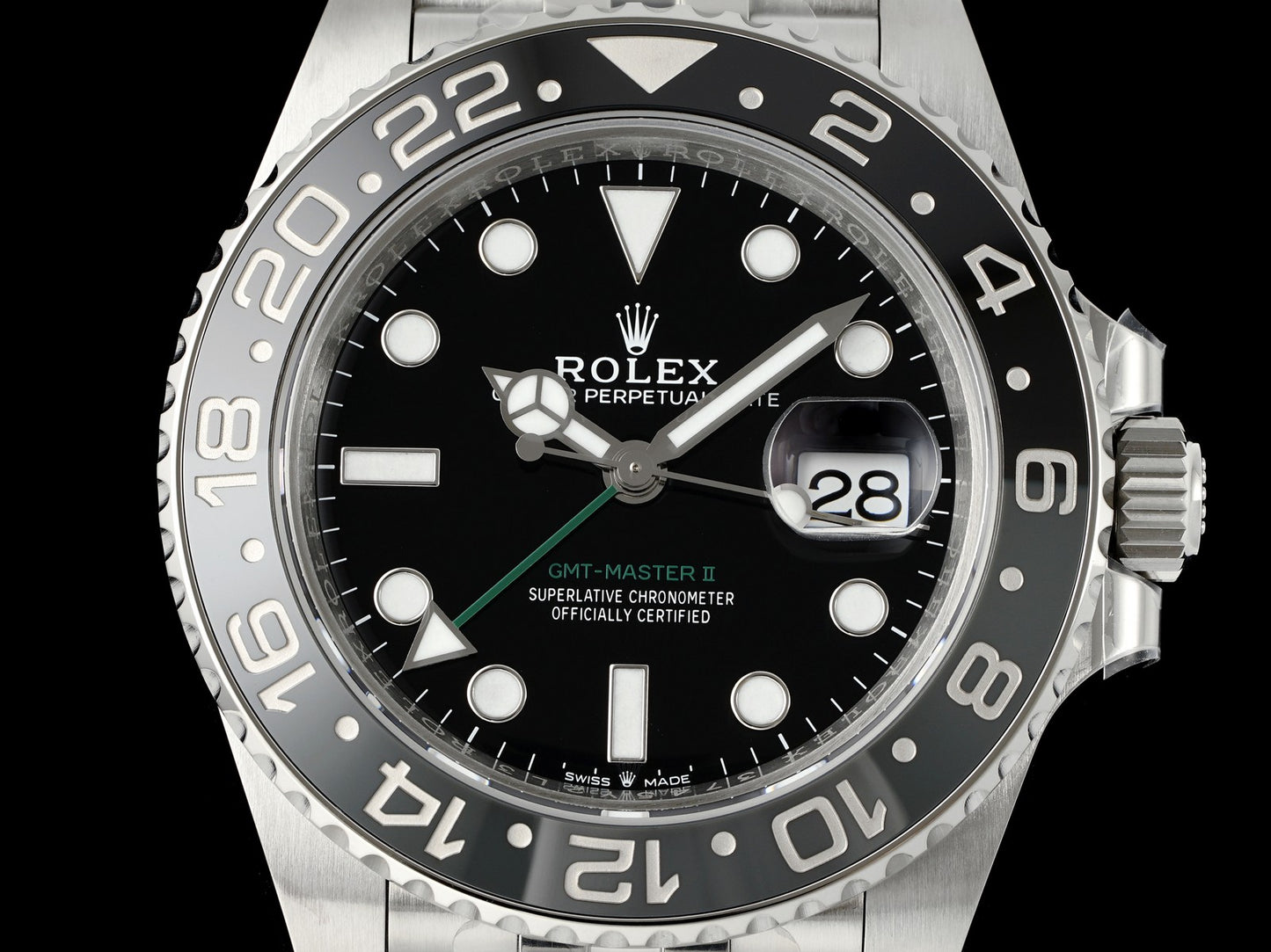 GMT-Master II 126710 GRNR 904L QF 1:1 Best Edition on Jubilee Bracelet SH3285 CHS V2