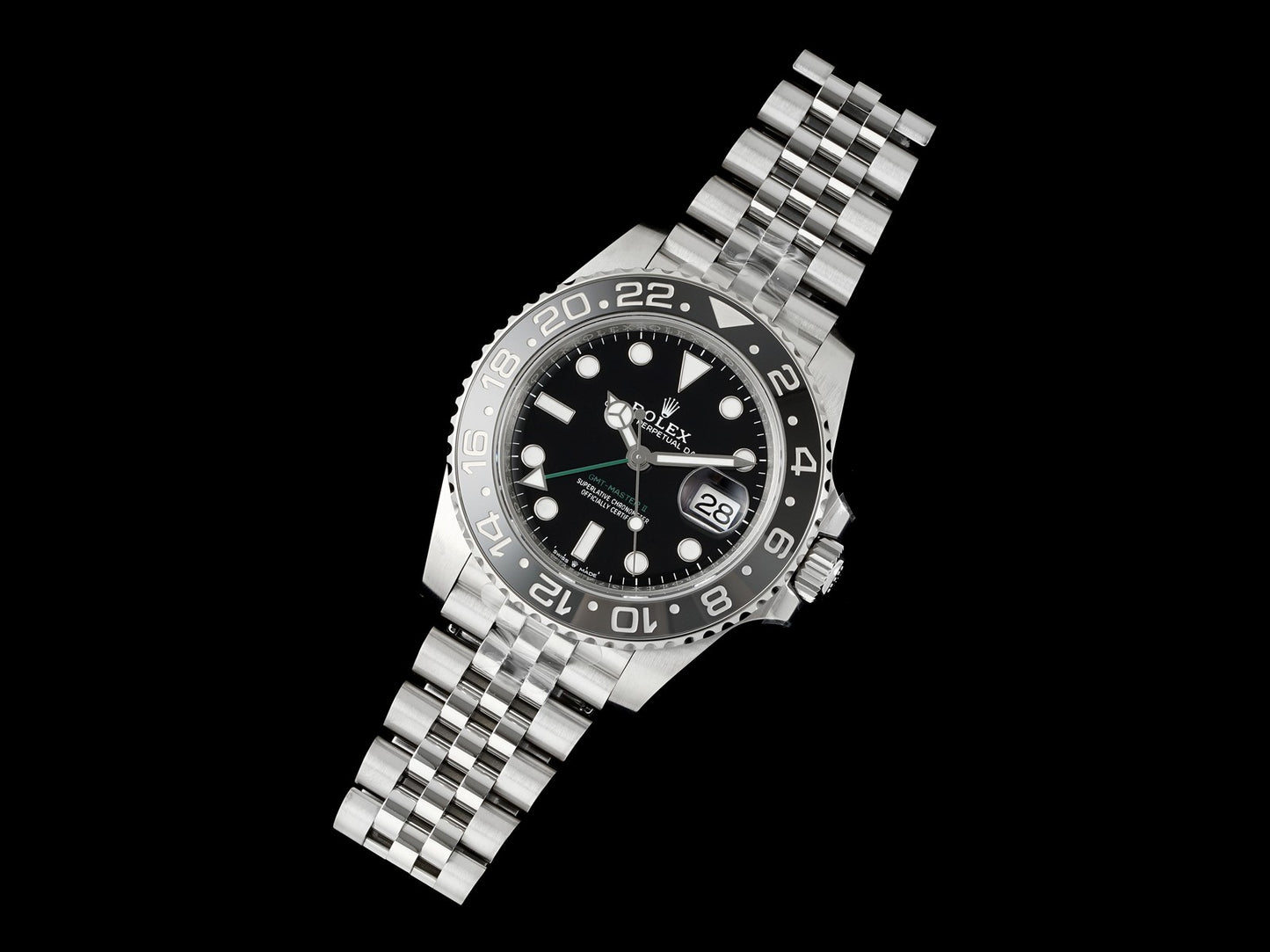 GMT-Master II 126710 GRNR 904L QF 1:1 Best Edition on Jubilee Bracelet SH3285 CHS V2