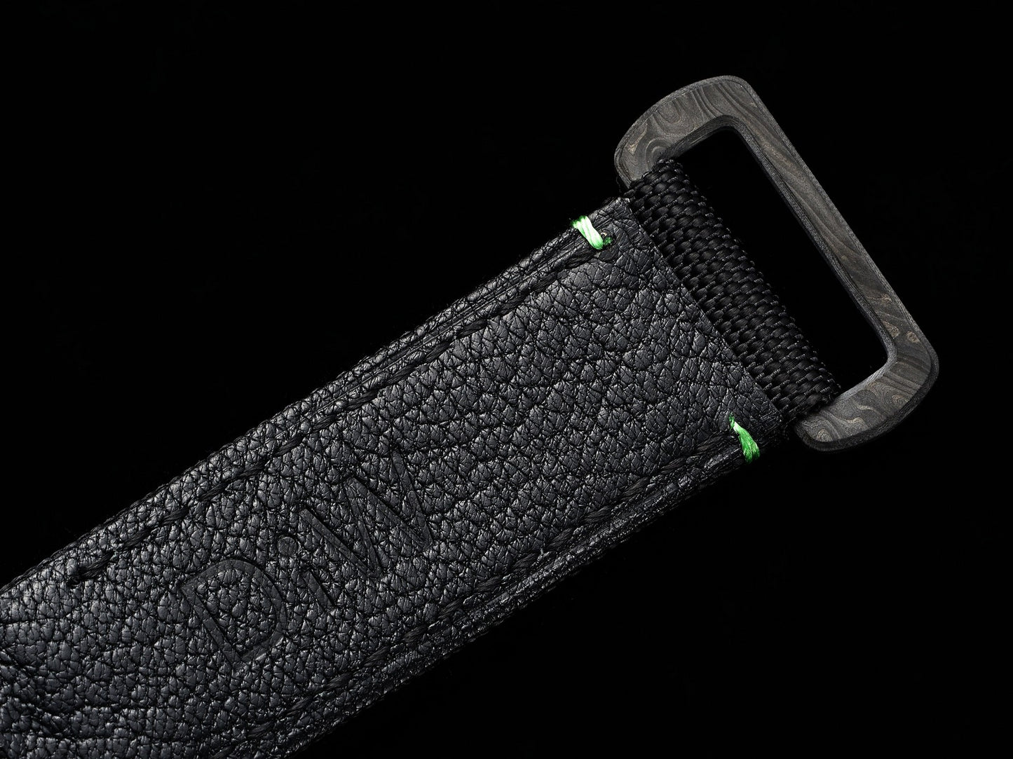 Submariner DIW Carbon VSF 1:1 Best Edition Black/Green Dial on Black Nylon Strap VS3135