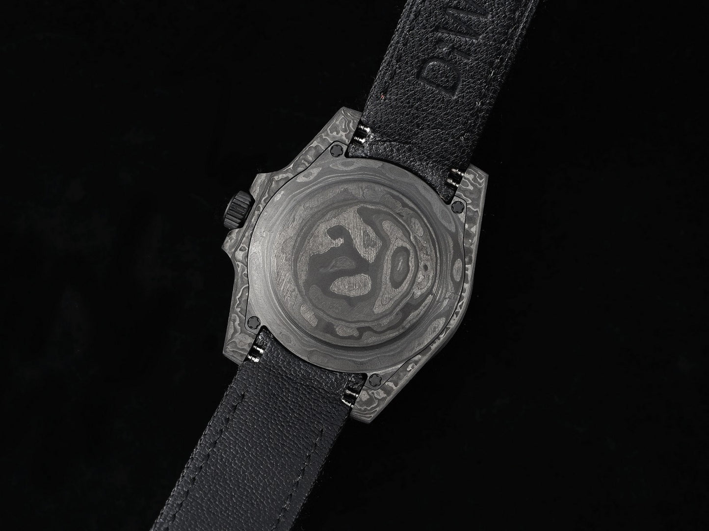 Submariner DIW Carbon VSF 1:1 Best Edition Black/Red Dial on Black Nylon Strap VS3135