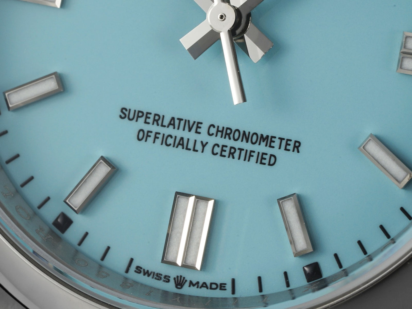 Oyster Perpetual 126000 36mm DIWF 1:1 Best Edition 904L Steel Tiffany Blue Dial A3230