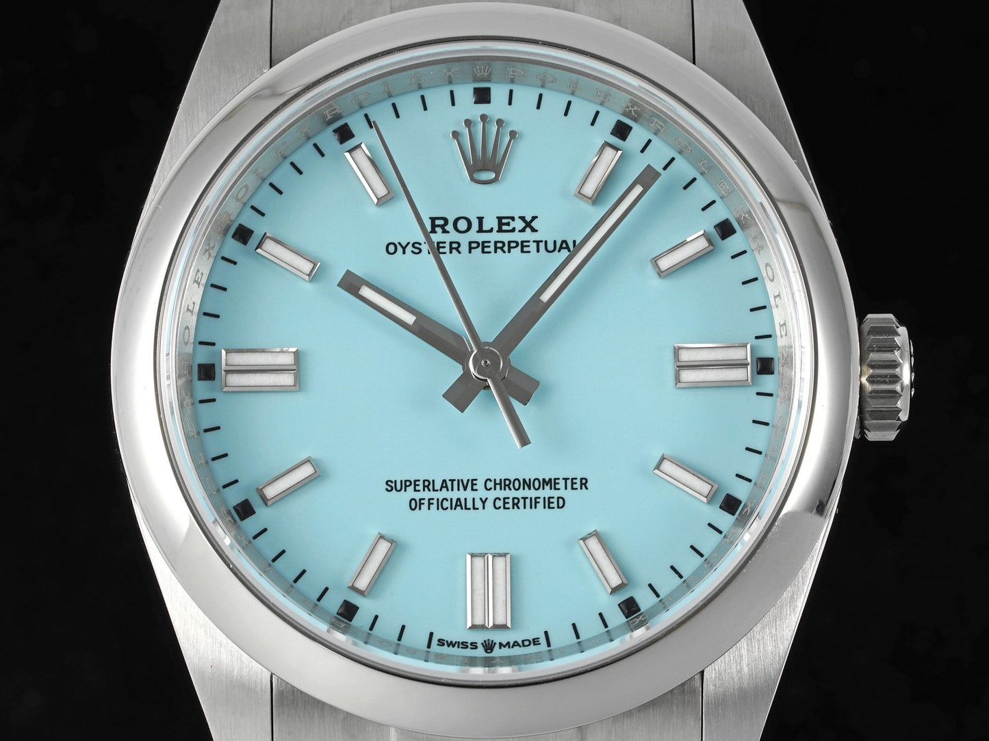 Oyster Perpetual 126000 36mm DIWF 1:1 Best Edition 904L Steel Tiffany Blue Dial A3230