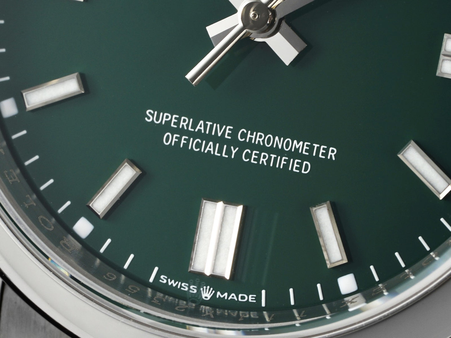 Oyster Perpetual 126000 36mm EWEF 1:1 Best Edition 904L Steel Green Dial A3230