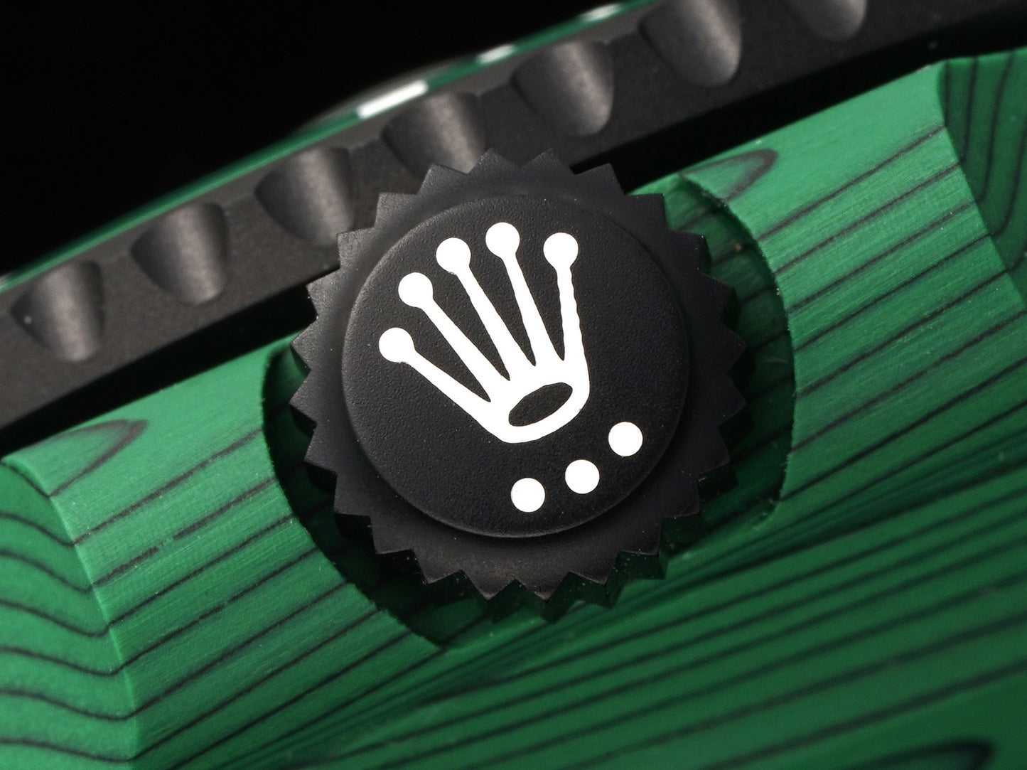 Submariner DIW Green Carbon VSF 1:1 Best Edition Black Dial on Black Nylon Strap VS3135
