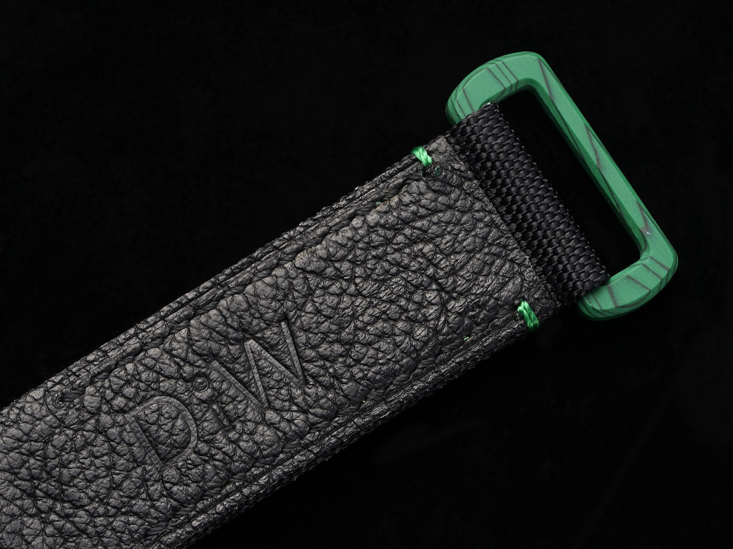 Submariner DIW Green Carbon VSF 1:1 Best Edition Black Dial on Black Nylon Strap VS3135