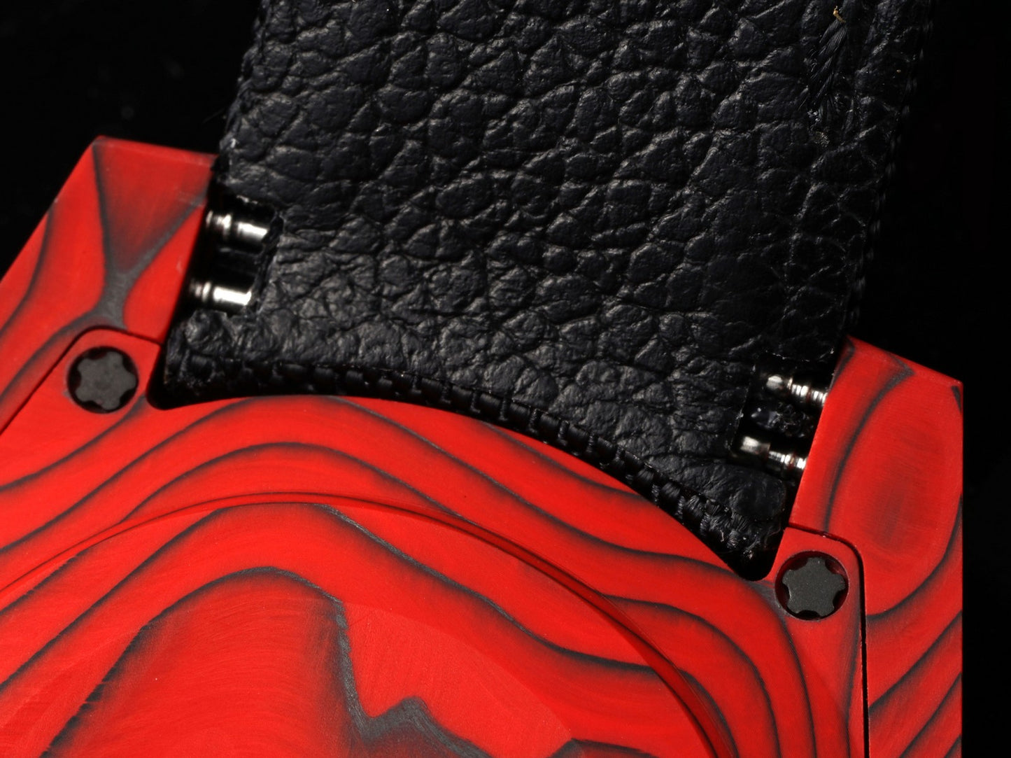 Submariner DIW Red Carbon VSF 1:1 Best Edition Black Dial on Black Nylon Strap VS3135