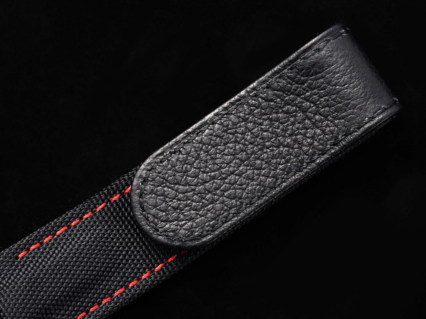Submariner DIW Red Carbon VSF 1:1 Best Edition Black Dial on Black Nylon Strap VS3135