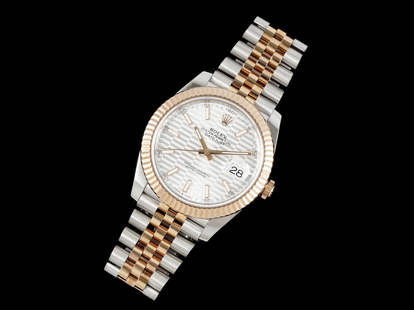 DateJust 41 126333 QF 1:1 Best Edition 904L Steel White MOP Dial on Jubilee Bracelet QF3235 (149g)