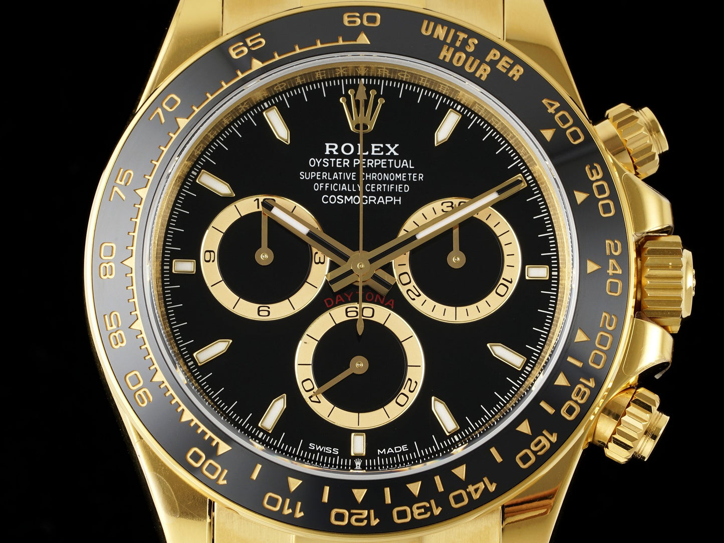 Daytona 126518 VSF 1:1 Best Edition Black Dial on Oysterflex Strap VS4131 V2 (Weighted)