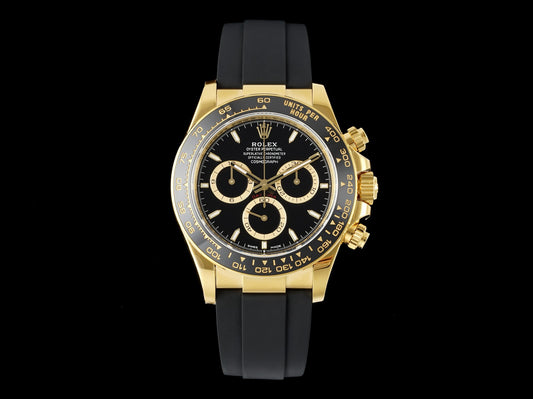 Daytona 126518 VSF 1:1 Best Edition Black Dial on Oysterflex Strap VS4131 V2 (Weighted)