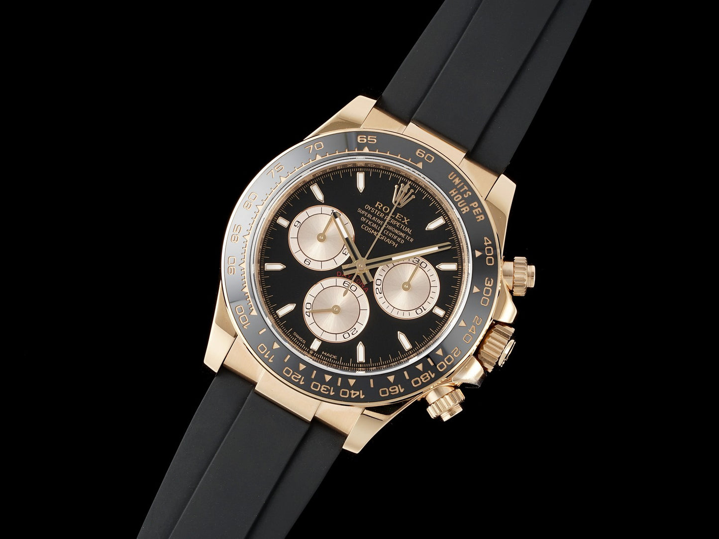 Daytona 126518 JCF 1:1 Best Edition Black/Silver Dial on Oysterflex Strap SH4131