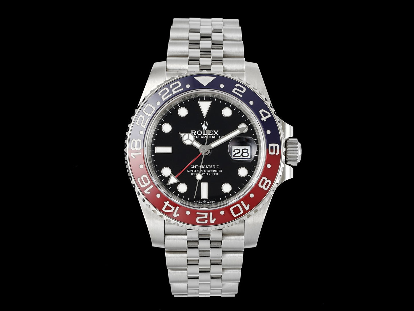 GMT-Master II 126710 BLRO 904L Steel SCF 1:1 Best Edition on Jubilee Bracelet SH3285 CHS