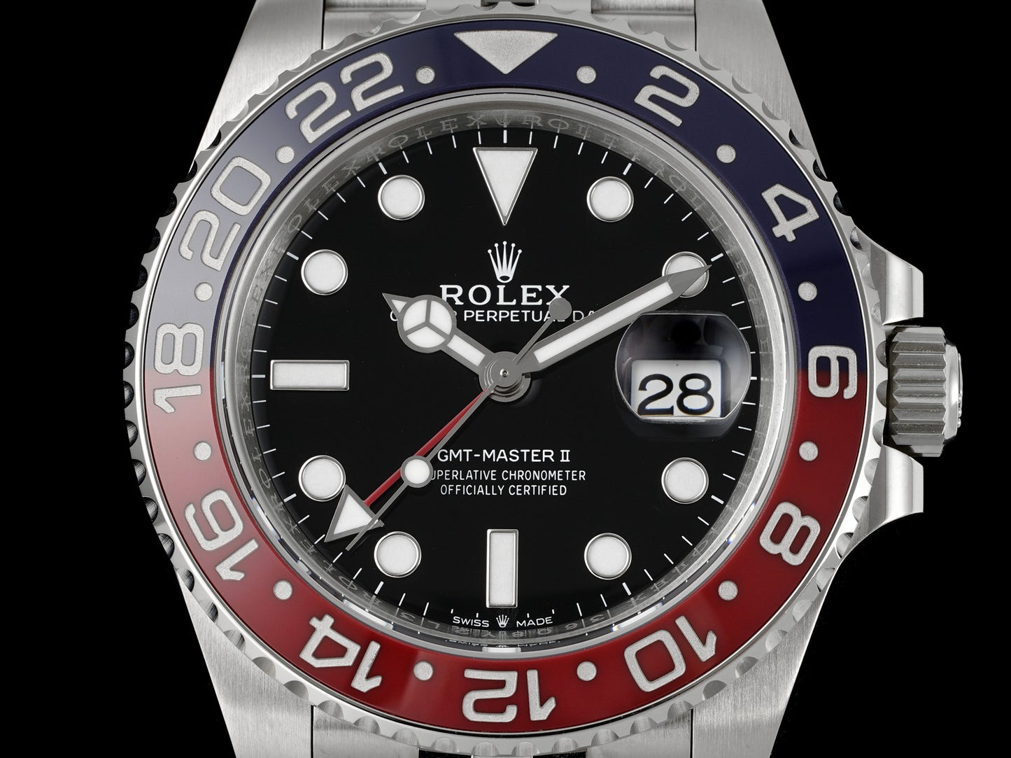GMT-Master II 126710 BLRO 904L Steel SCF 1:1 Best Edition on Jubilee Bracelet SH3285 CHS